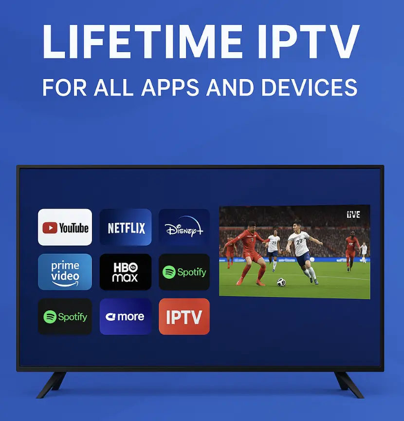 Lifetime IPTV Smarters Pro Plan - 5 Years Access on All Devices